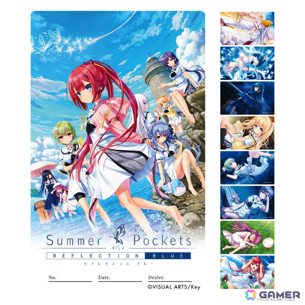 「Summer Pockets REFLECTION BLUE」鳥白島で過ごした眩しい夏の日々をコンセプトに開発されたクロノグラフ腕時計が登場！の画像17