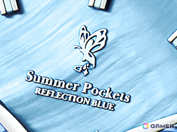 「Summer Pockets REFLECTION BLUE」鳥白島で過ごした眩しい夏の日々をコンセプトに開発されたクロノグラフ腕時計が登場！の画像9