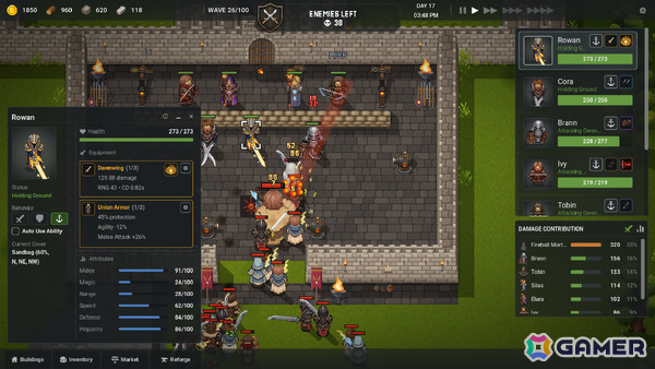 「RimWorld」に影響を受けたコロニー防衛ゲーム「Raid Haven」が2027年3月にリリース!の画像