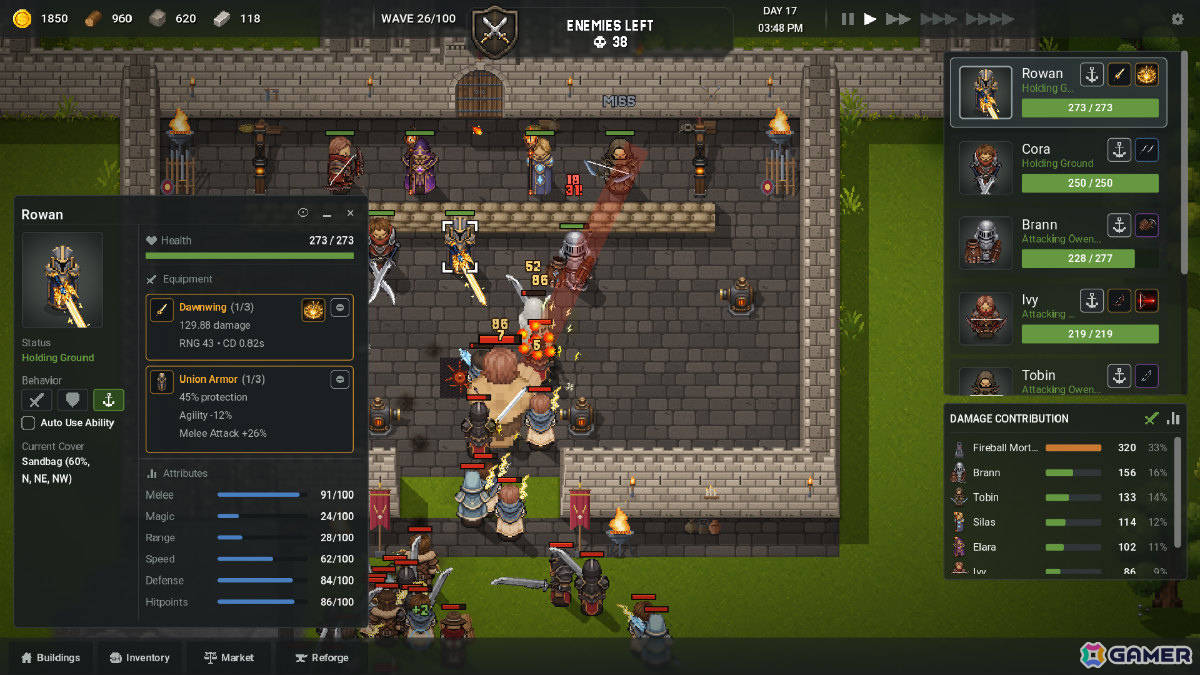 「RimWorld」に影響を受けたコロニー防衛ゲーム「Raid Haven」が2027年3月にリリース！の画像11