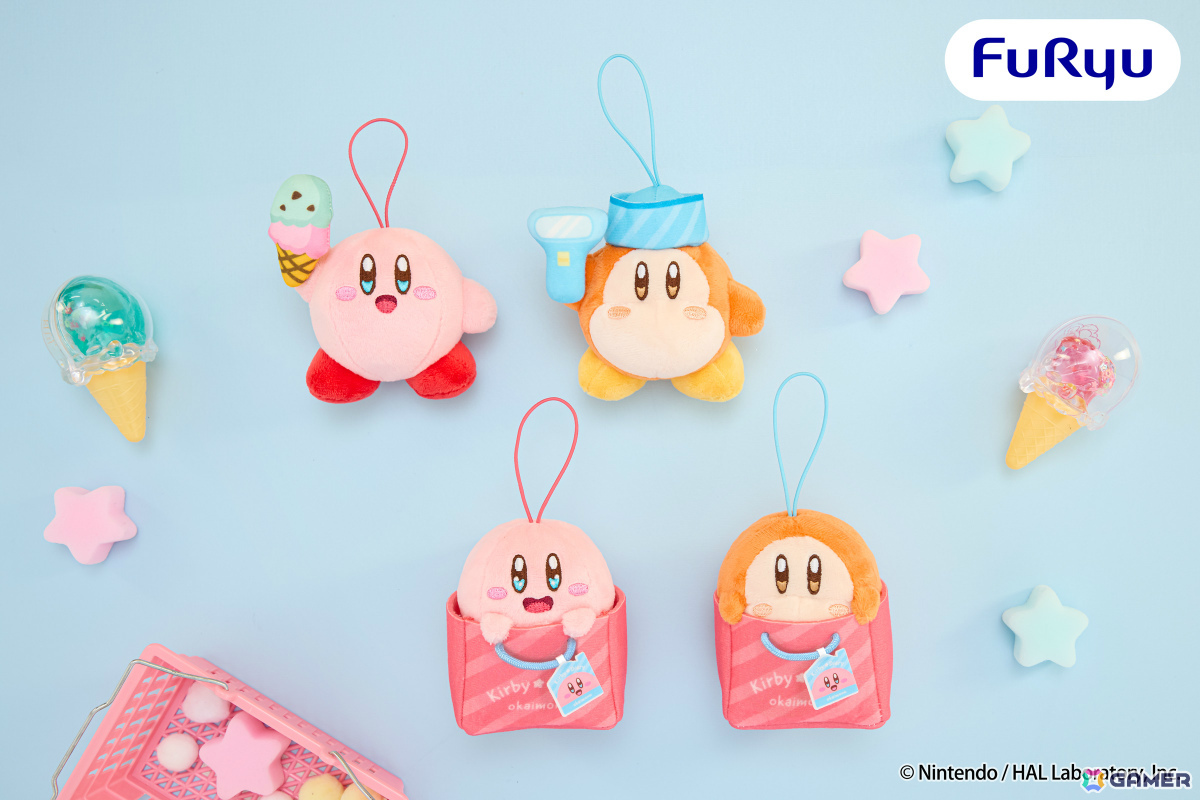 「Kirby★Diary okaimono マスコット」（全4種類）