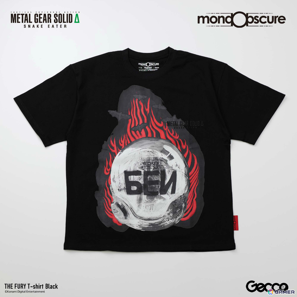 「METAL GEAR SOLID Δ: SNAKE EATER」のボスキャラたちがデザインTシャツに!ザ・ペインらコブラ部隊のメンバーやヴォルギン大佐が登場の画像
