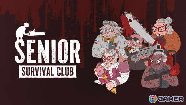 老人ホームの仲間たちとゾンビだらけの世界を突き進むヴァンサバライク「Senior Survival Club」が10月28日にSteamで発売！の画像1