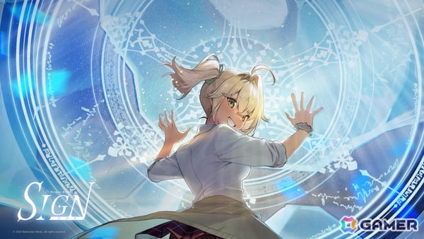 美麗ビジュアルが魅力の中国発ノベルゲーム「Sign: 砕冠編」がSteamで配信！女子高生×魔女×異世界で描くガール・ミーツ・ガールの画像