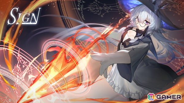 美麗ビジュアルが魅力の中国発ノベルゲーム「Sign: 砕冠編」がSteamで配信！女子高生×魔女×異世界で描くガール・ミーツ・ガールの画像
