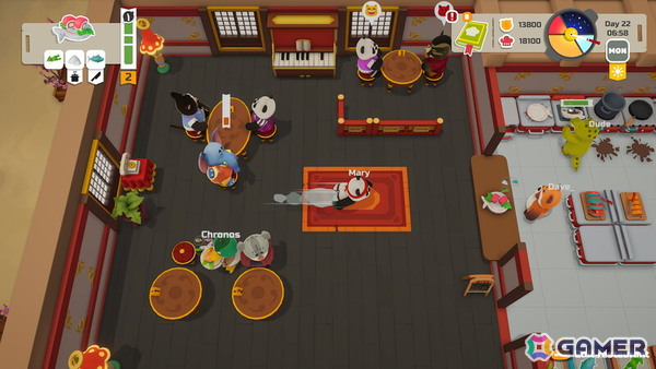 最大4人協力のレストラン経営ゲーム「どうぶつの町の食堂物語」がSteamで早期アクセス開始！釣って、育てて、料理してスローライフとの両立を楽しもうの画像2