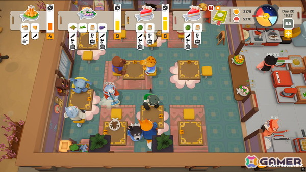 最大4人協力のレストラン経営ゲーム「どうぶつの町の食堂物語」がSteamで早期アクセス開始！釣って、育てて、料理してスローライフとの両立を楽しもうの画像7