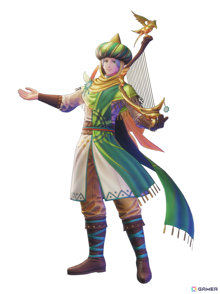 「ロマンシング サガ3 デスティニーユナイテッド」詩人(CV:寺畠陸)やタチアナ(CV:白砂沙帆)ら仲間キャラが公開!の画像