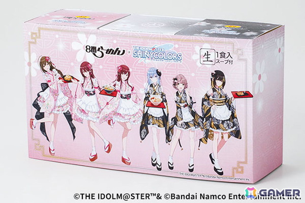 「シャニマス」コラボ限定デザインの「8番箱らーめん」が登場！アルストロメリアとコメティックのイラストが描かれたオリジナルパッケージを採用の画像2