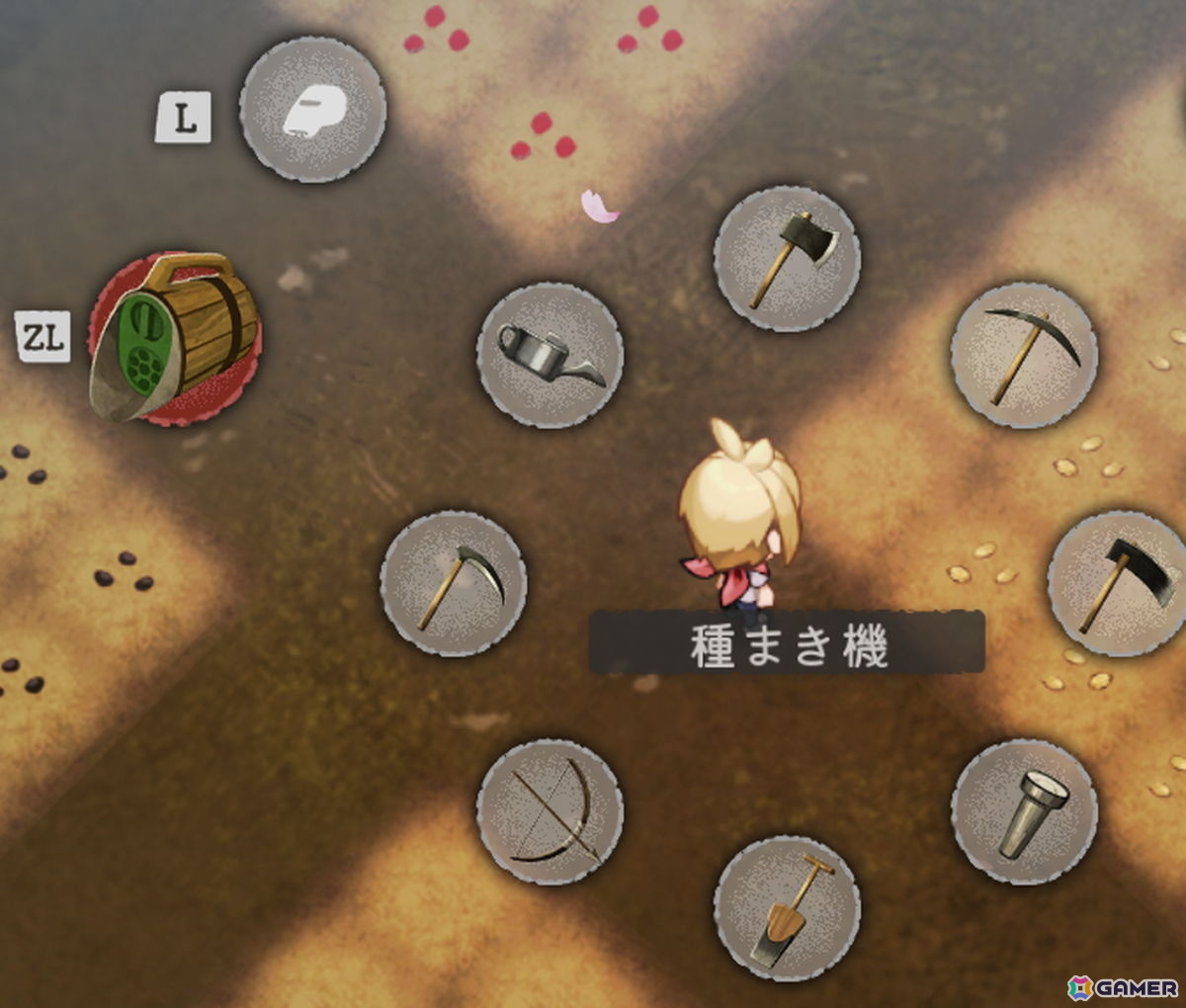 「ほの暮しの庭」主人公の誕生日イベントや農具「種まき機」などを追加する無料アップデート第2弾が配信!の画像