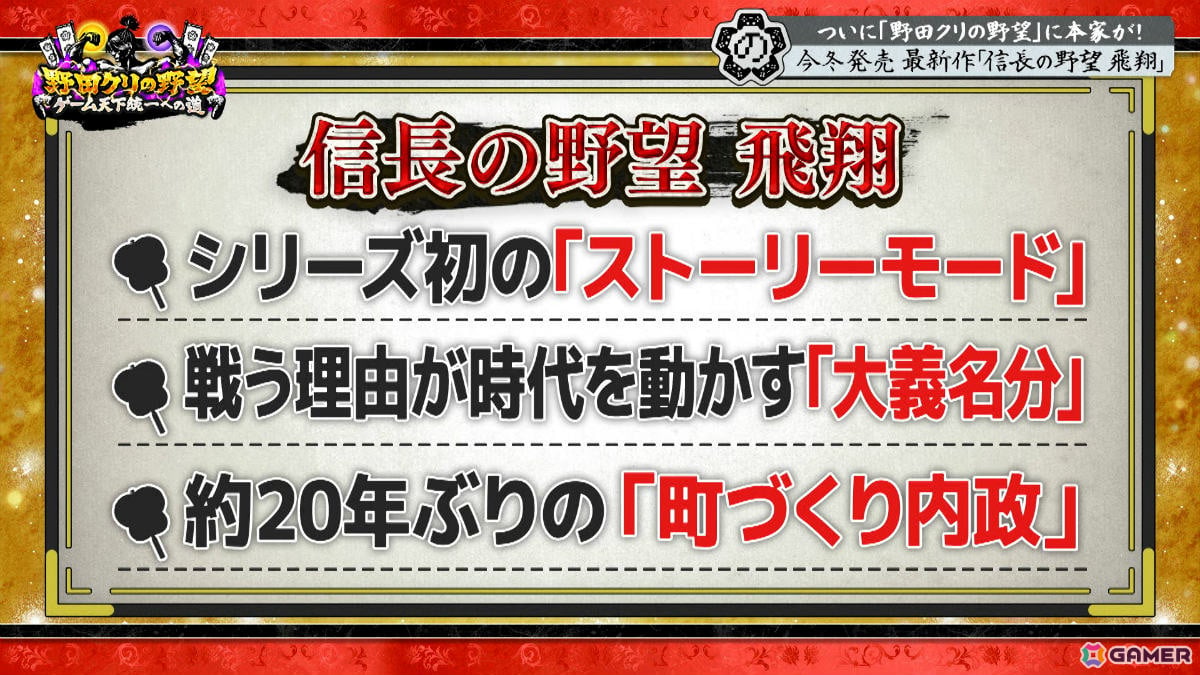 「野田クリの野望～ゲーム天下統一への道～」10月27日は番組名の由来となった「信長の野望」特集！の画像13