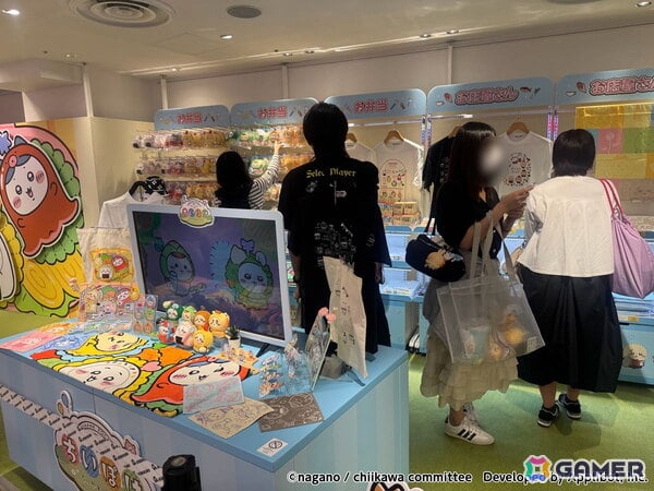 「ちいぽけ」公式グッズ第4弾の販売が行われるポップアップストアのフォトレポートが到着!お店屋さんとお弁当モチーフのグッズがずらりの画像