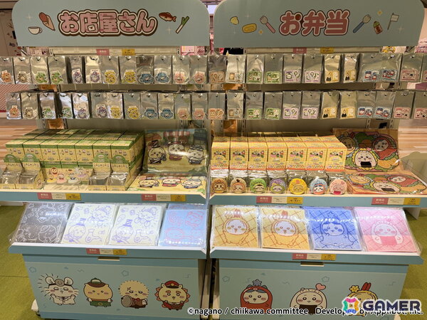 「ちいぽけ」公式グッズ第4弾の販売が行われるポップアップストアのフォトレポートが到着！お店屋さんとお弁当モチーフのグッズがずらりの画像8