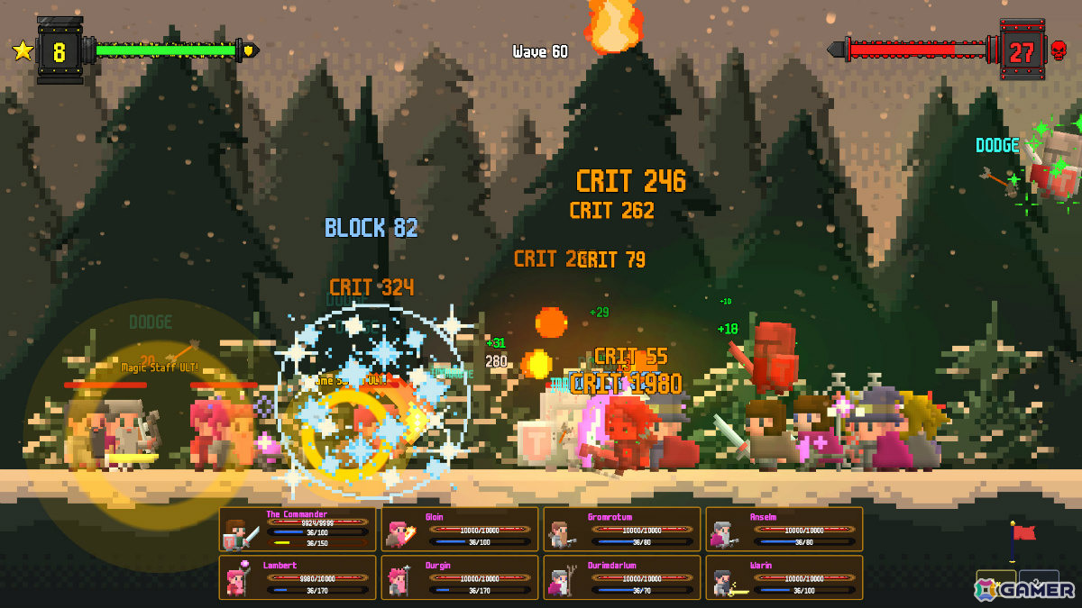 ドワーフ軍団を率いるオートバトラー・ローグライク「The Fight for Beardlandia」体験版が配信！の画像8
