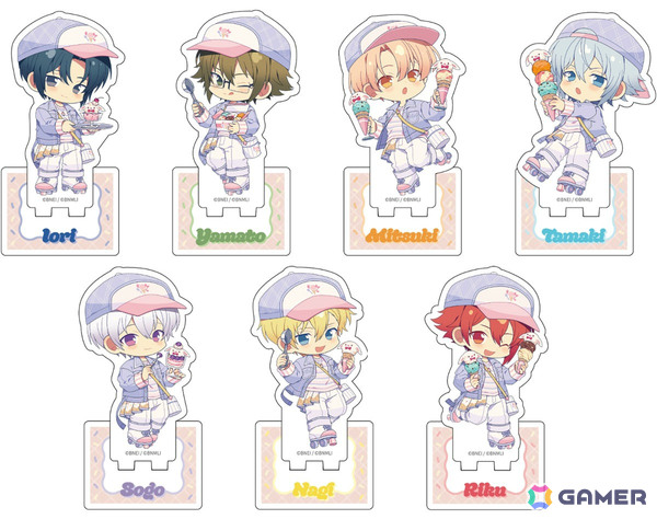 「アイナナ」コラボカフェ第9弾「DREAMY ICE CREAMERY」が11月2日よりアニメイトカフェ池袋2号店・大阪日本橋で開催！の画像8