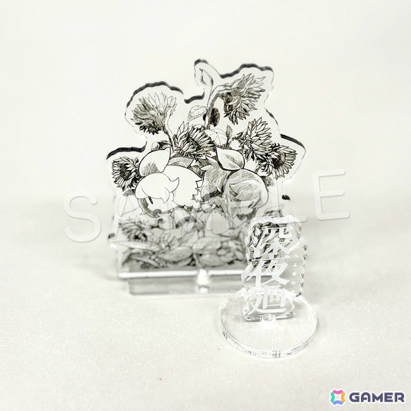 「ほの暮しの庭」＆「夜廻」シリーズの新グッズが発売！ラメグリッター入りのオイルが輝くキーホルダーなどがラインナップの画像18