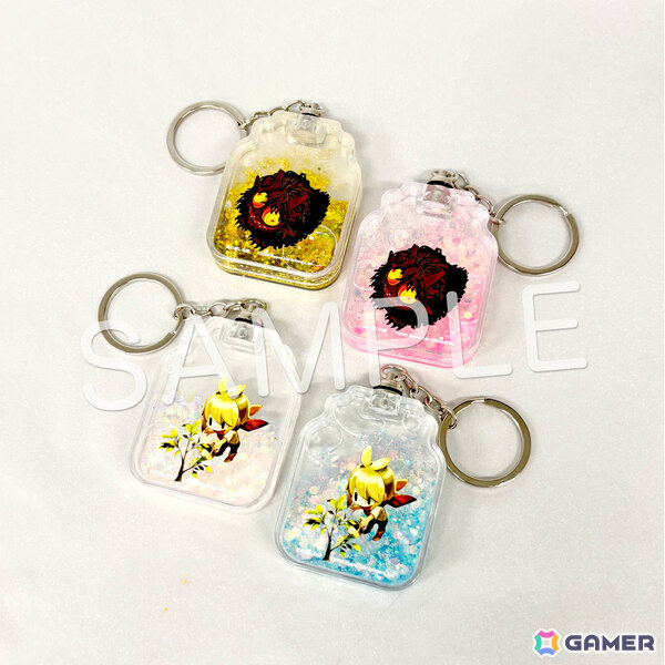 「ほの暮しの庭」＆「夜廻」シリーズの新グッズが発売！ラメグリッター入りのオイルが輝くキーホルダーなどがラインナップの画像6
