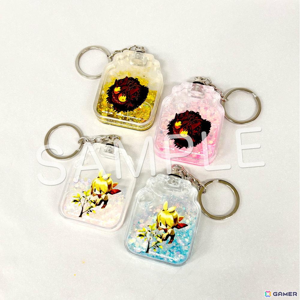 「ほの暮しの庭」&「夜廻」シリーズの新グッズが発売!ラメグリッター入りのオイルが輝くキーホルダーなどがラインナップの画像