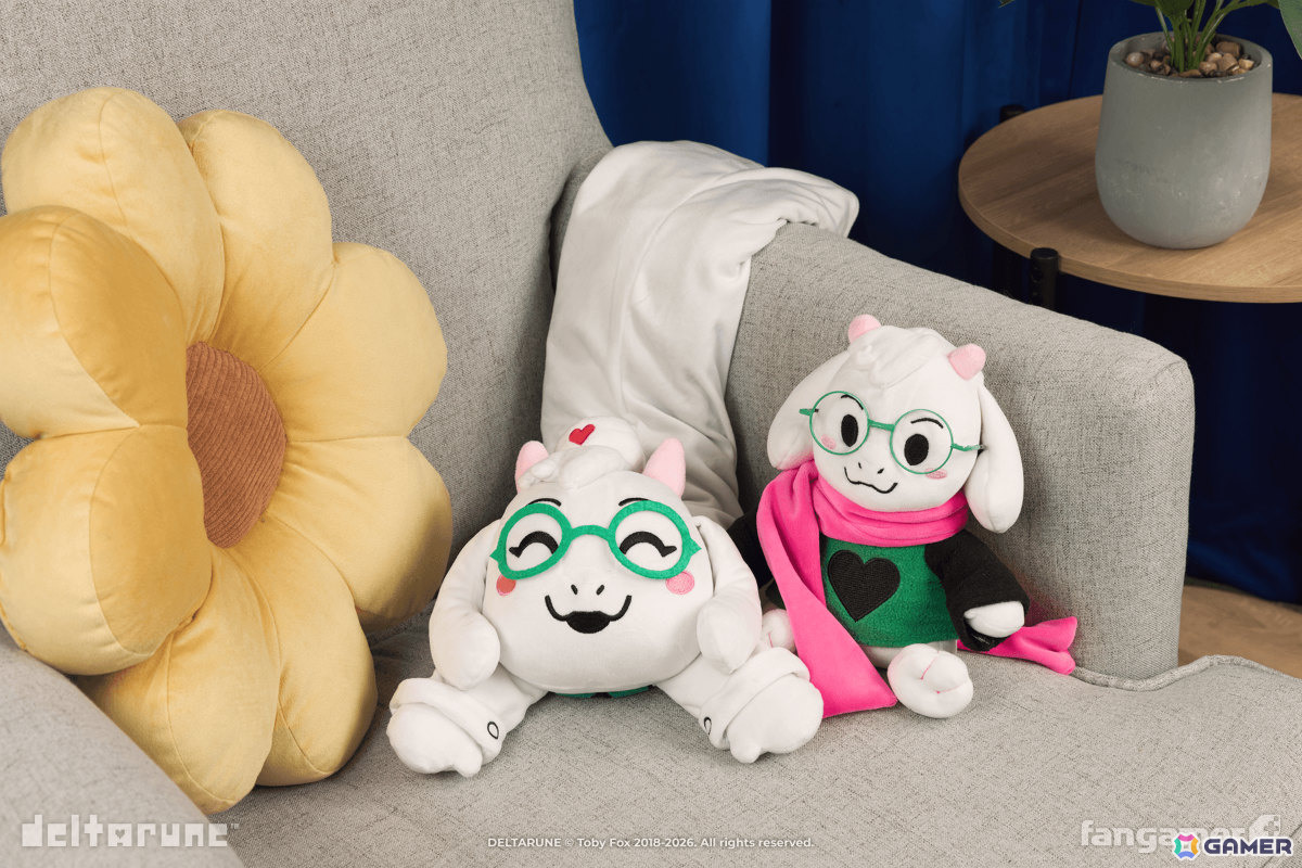 「DELTARUNE」ジャックシュタインのぬいぐるみやフラウリィのタペストリーセットなど公式グッズ4点が販売開始!の画像