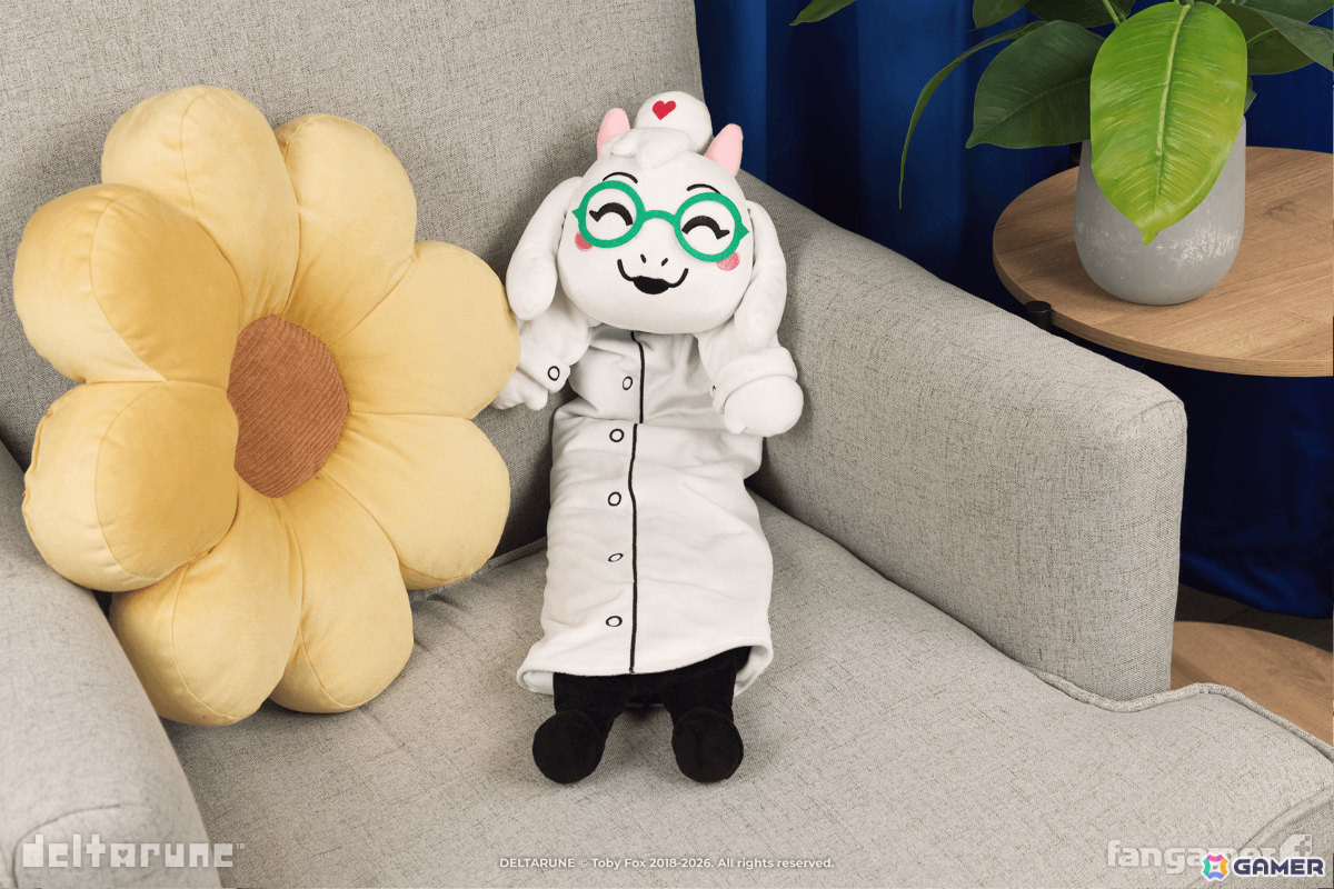 「DELTARUNE」ジャックシュタインのぬいぐるみやフラウリィのタペストリーセットなど公式グッズ4点が販売開始!の画像
