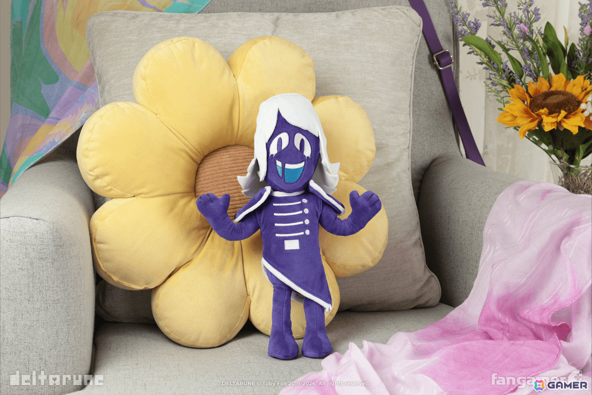 「DELTARUNE」ジャックシュタインのぬいぐるみやフラウリィのタペストリーセットなど公式グッズ4点が販売開始!の画像