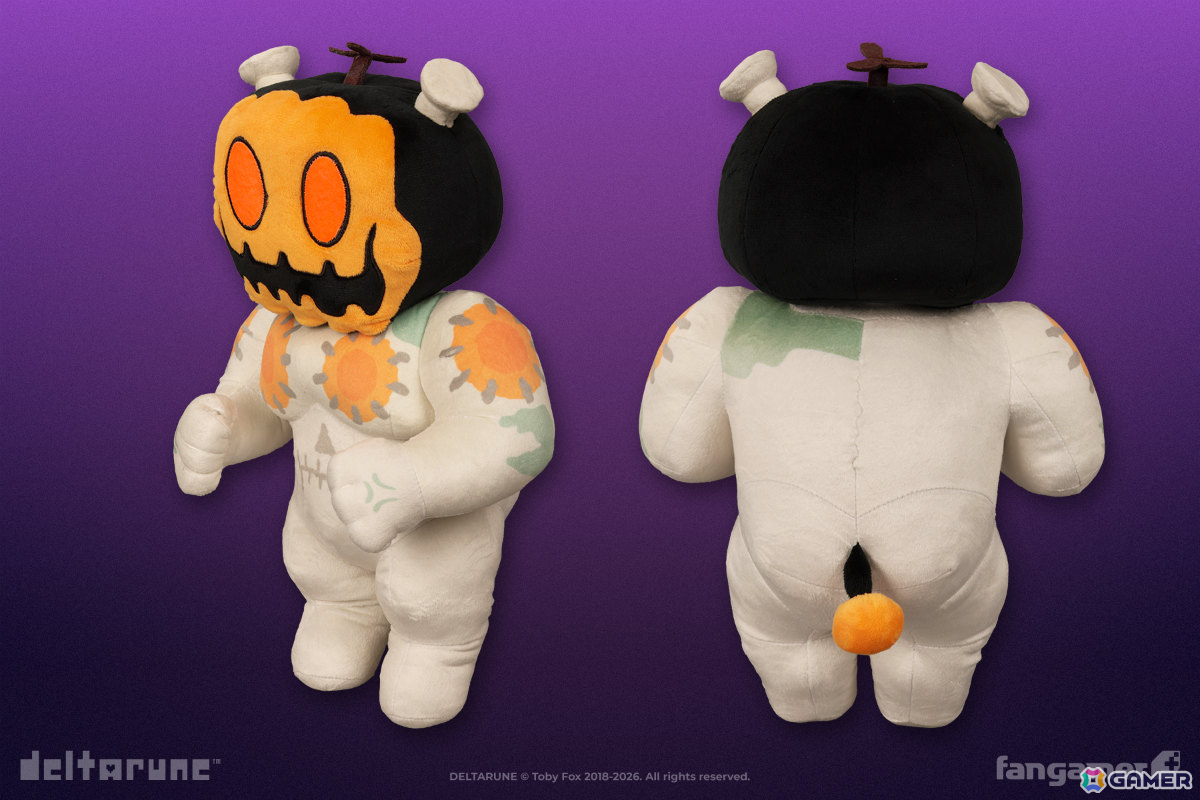 「DELTARUNE」ジャックシュタインのぬいぐるみやフラウリィのタペストリーセットなど公式グッズ4点が販売開始!の画像
