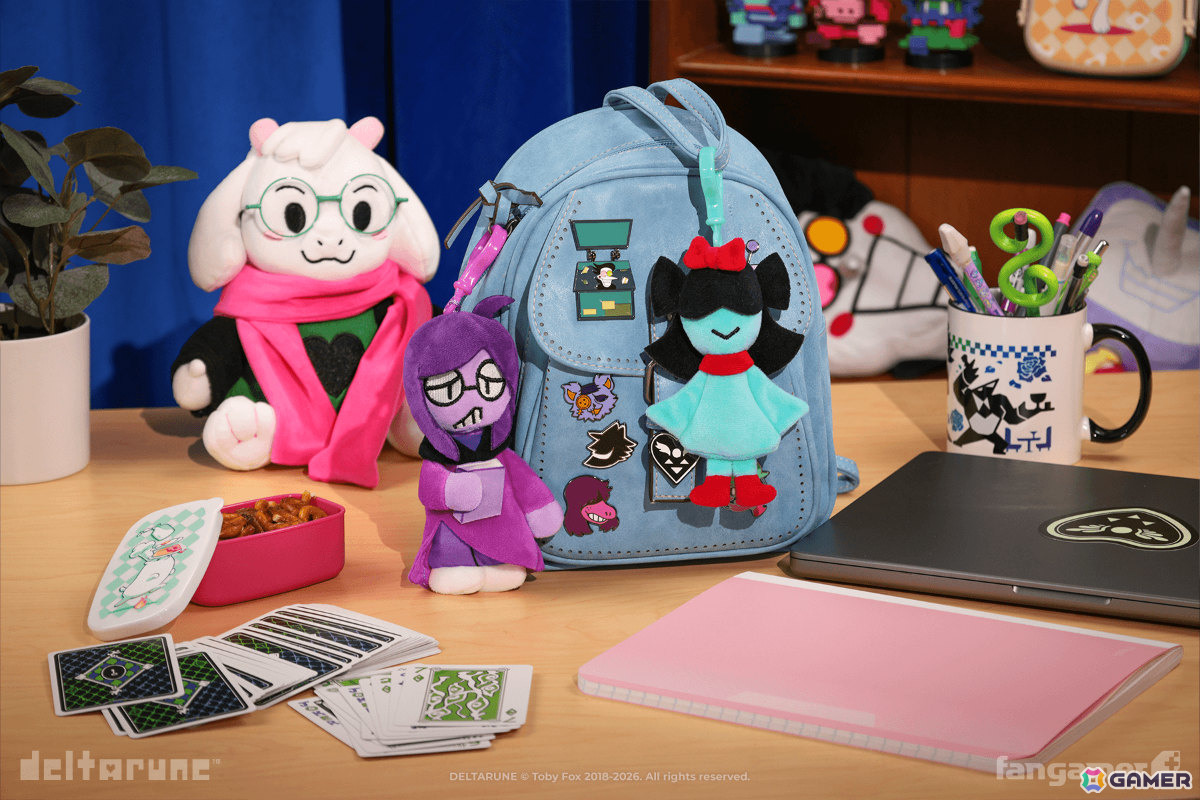 「DELTARUNE」ジャックシュタインのぬいぐるみやフラウリィのタペストリーセットなど公式グッズ4点が販売開始!の画像