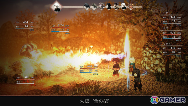 2.5Dグラフィック×ストーリー重視のコマンドRPG「火の言伝」発売日は11月25日に決定!火が導く、ふたつの旅の物語の画像