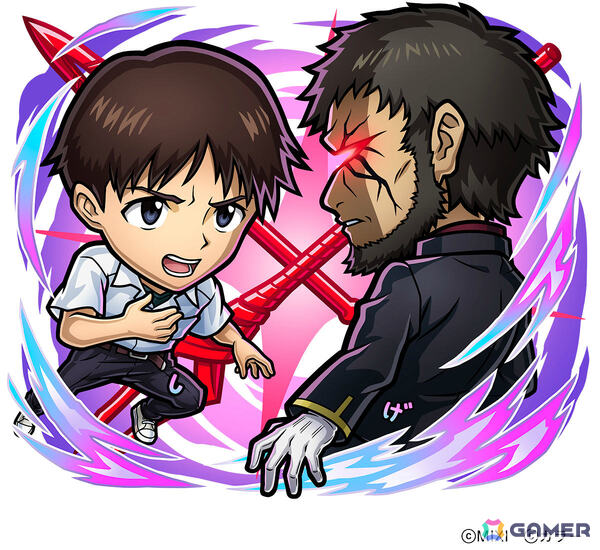 「コトダマン」×「エヴァンゲリオン」コラボ第3弾が10月30日より開催！レイ（長髪）、シンジvsゲンドウなどがコラボ召喚に登場の画像3
