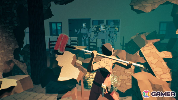 スレッジハンマーで故郷を破壊して過去と向き合うナラティブADV「Virtue and a Sledgehammer」がSteamで発売！の画像2