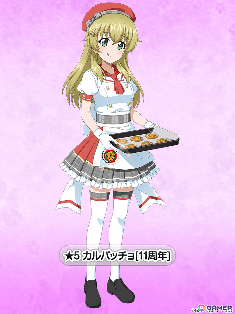 「ガールズ&パンツァー 戦車道大作戦!」11周年を彩る衣装を着たみほ、ダージリンたちが生徒ガチャに登場!の画像