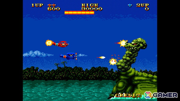 古代竜たちと戦うSTG「原始島」がアーケードアーカイブス/アーケードアーカイブス2として10月29日に配信!の画像