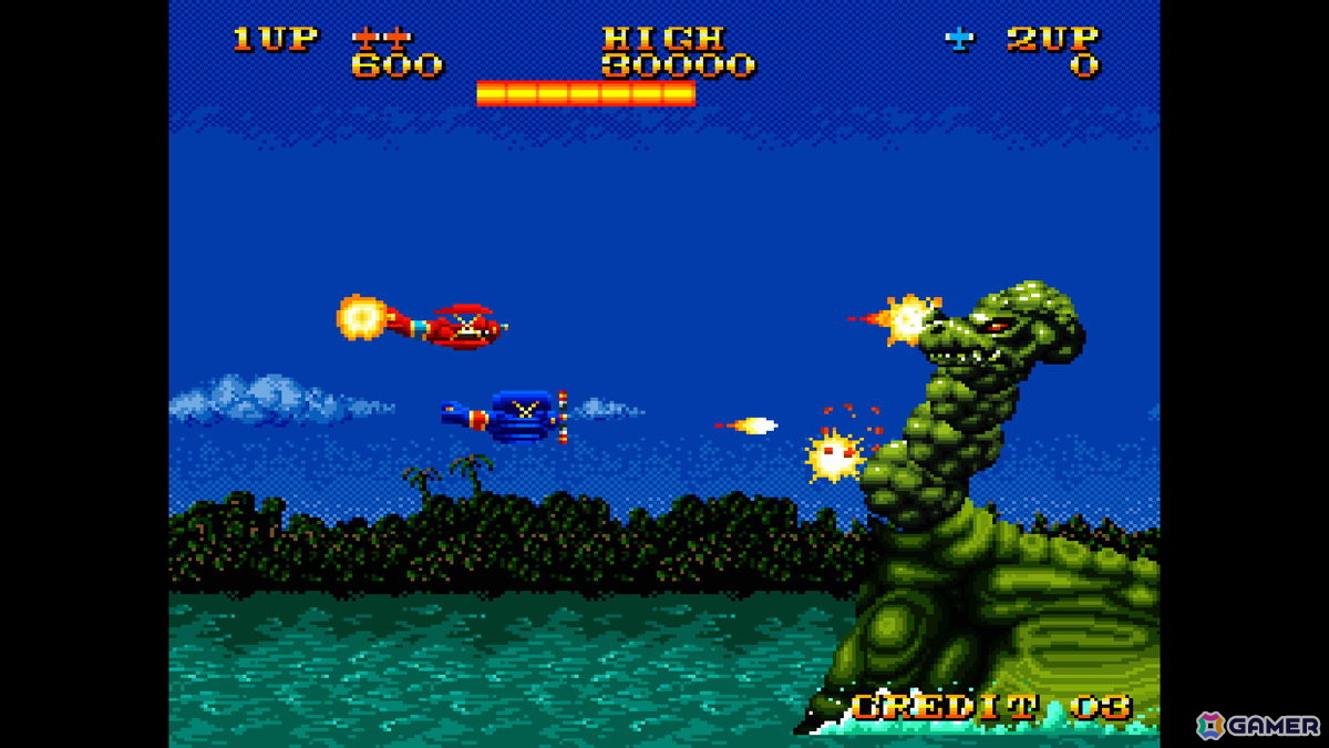 古代竜たちと戦うSTG「原始島」がアーケードアーカイブス/アーケードアーカイブス2として10月29日に配信！の画像3