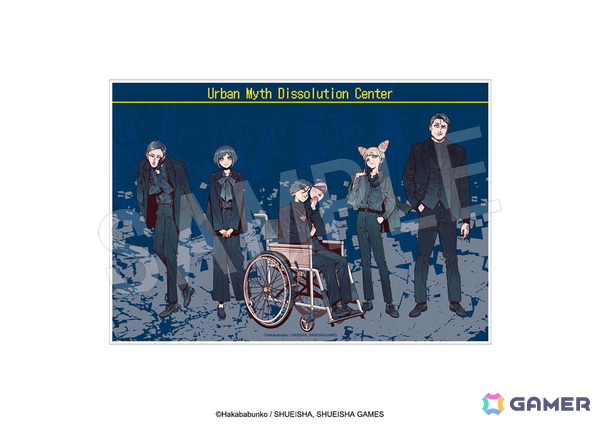 「都市伝説解体センター」黒スーツがテーマの描き下ろしグッズが「AGF2026」で発売！アクスタや缶バッジがラインナップの画像7