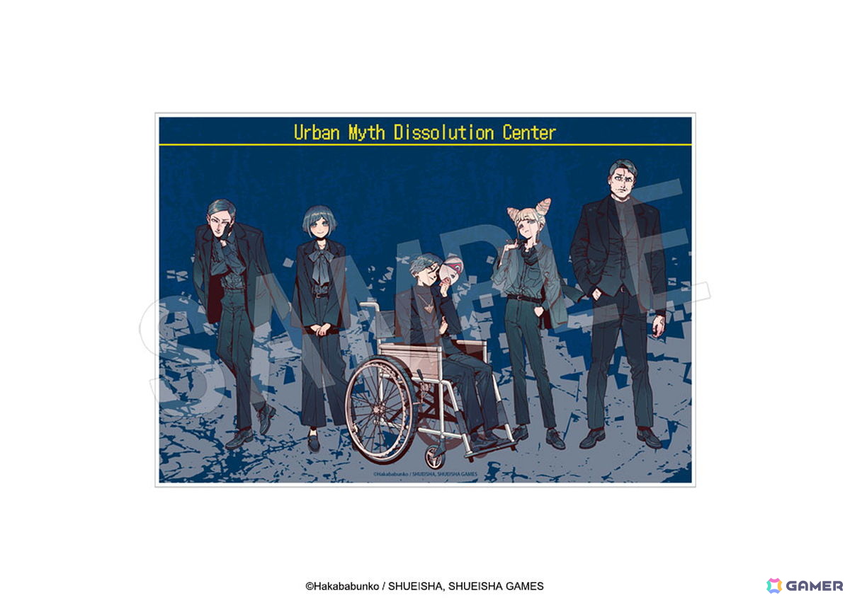 「都市伝説解体センター」黒スーツがテーマの描き下ろしグッズが「AGF2026」で発売!アクスタや缶バッジがラインナップの画像