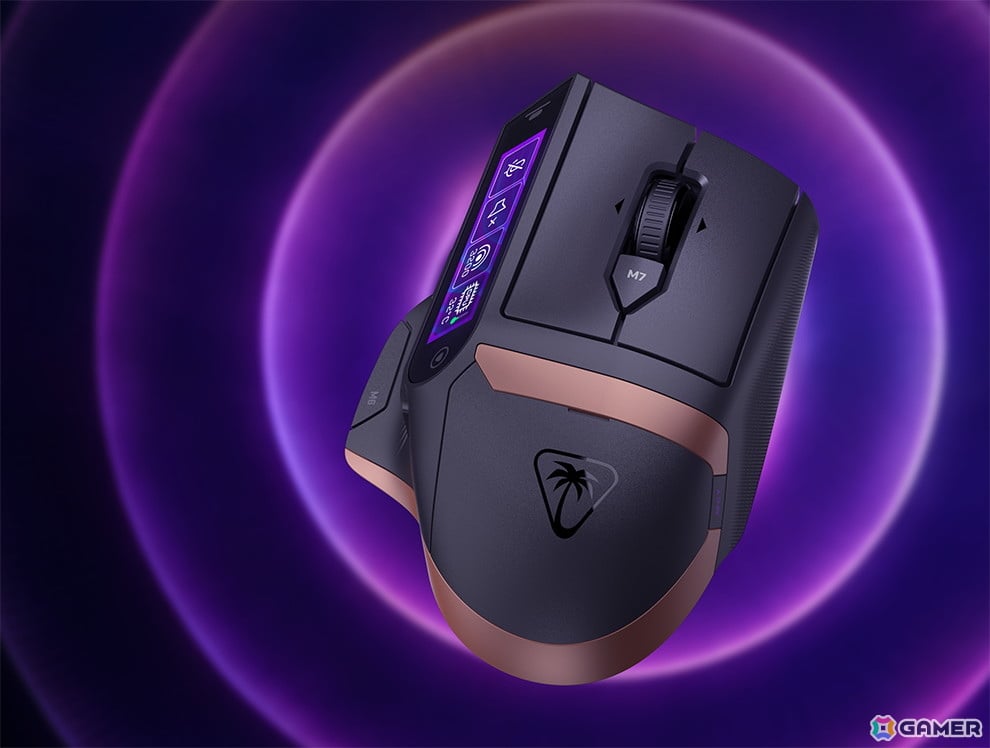 マウスに2.25インチのタッチ画面を搭載!Turtle Beach「Command Series」3機種が発売―最大8,000Hzに対応の画像