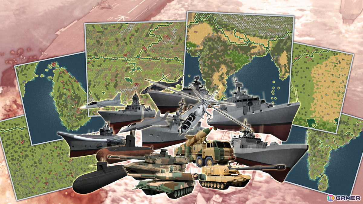 「大戦略SSB2」シーズン2で追加されるDLC「インド」に収録される追加兵器や6つのマップの詳細が公開!の画像