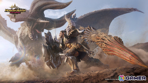 「モンスターハンターアウトランダーズ」の正式サービスが開始!コントローラーで狩猟中の主要な操作が可能にの画像