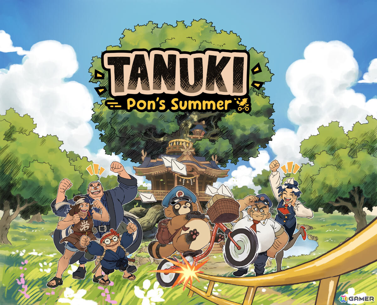 タヌキとなってBMXで颯爽と郵便配達をこなすオープンワールドADV「TANUKI: Pon's Summer」発売日は11月10日に決定！の画像