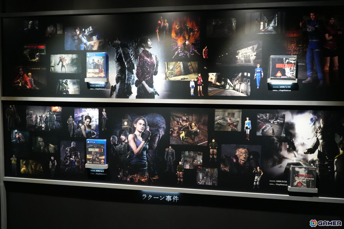 「THE WORLD OF BIOHAZARD 30周年展」はキャラクターの立像や貴重な資料を通してバイオの世界観を体感できる!狩野英孝さんと森川智之さんによるトークショーもの画像