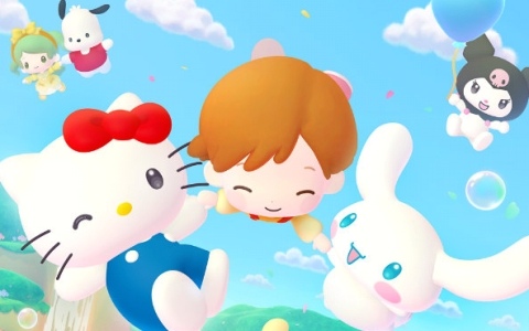 Sanrio Gamesの第1作目となるパーティゲーム「サンリオ パーティランド」が発売!甚兵衛風衣装を着たマイメロディ、ハンギョドン、チョコキャットも配信