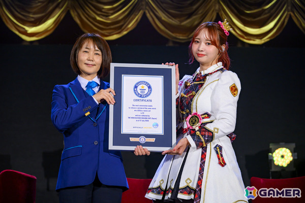 「アイドルマスター ミリオンライブ！」ギネス世界記録達成記念イベントのオフィシャルレポートが公開！の画像1