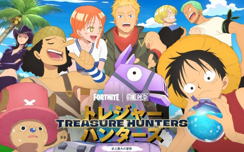 「フォートナイト」に「ONE PIECE」が参戦するイベント「フォートナイト:トレジャーハンターズ」が11月1日より開幕!初音ミクや重音テトも登場