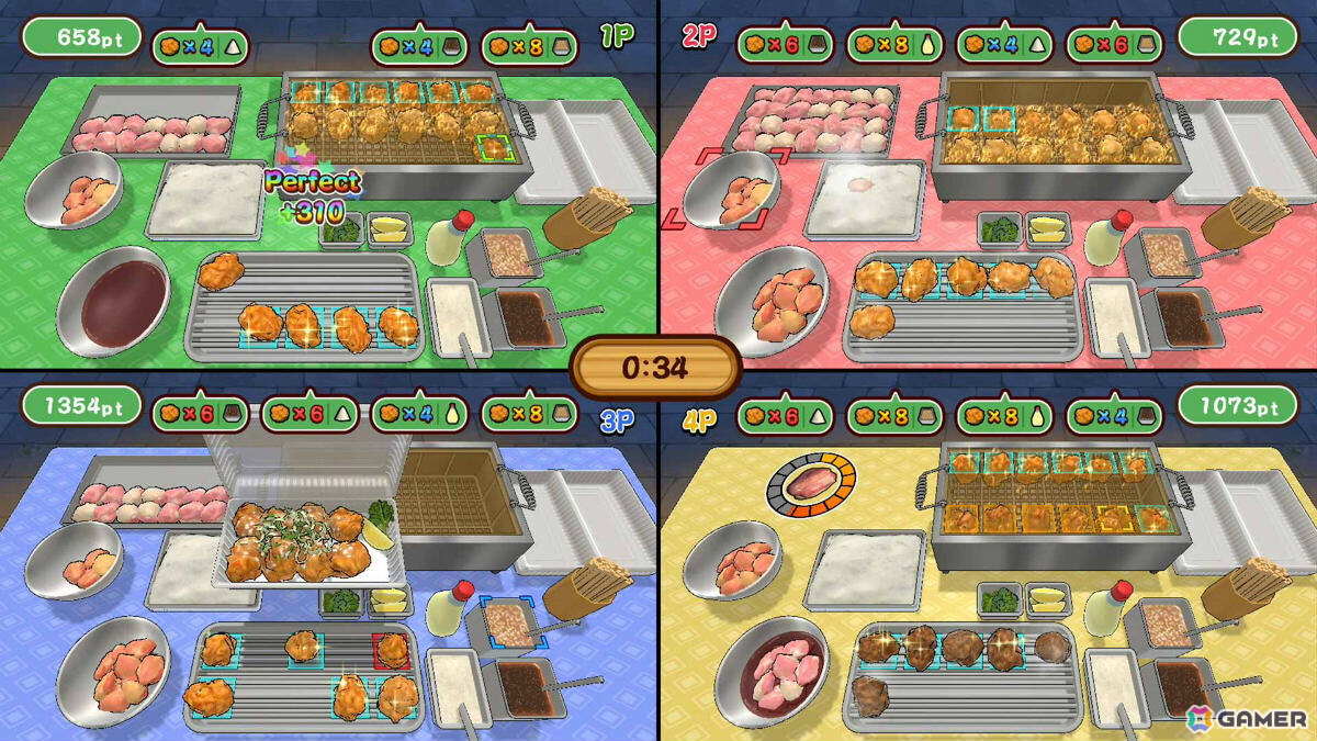 最大4人で楽しめるからあげクッキングゲーム「作って！からあげ」が11月5日に配信！の画像