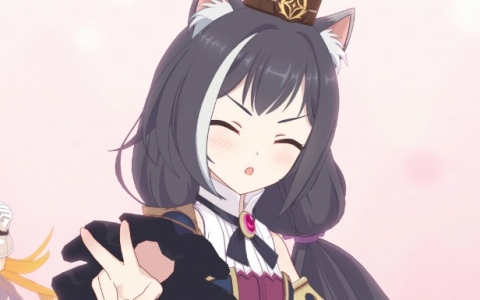 「プリコネR」×「ウマ娘」キャル?(CV:上田瞳)がコラボを紹介する新CM「ピスピース!キャルちゃんだぞ~~!」篇が公開の画像