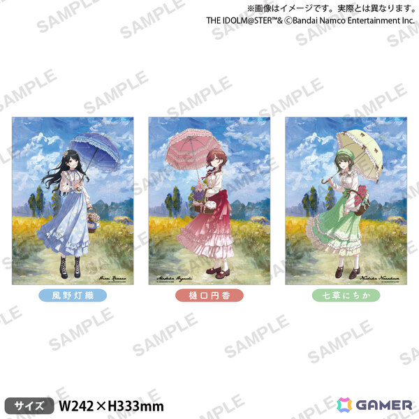 「シャニマス」灯織、円香、にちかの描き下ろしグッズが登場の「283PRODUCTION POP UP SHOP ～笑顔、その永劫の光～」が11月27日より秋葉原で開催！の画像2