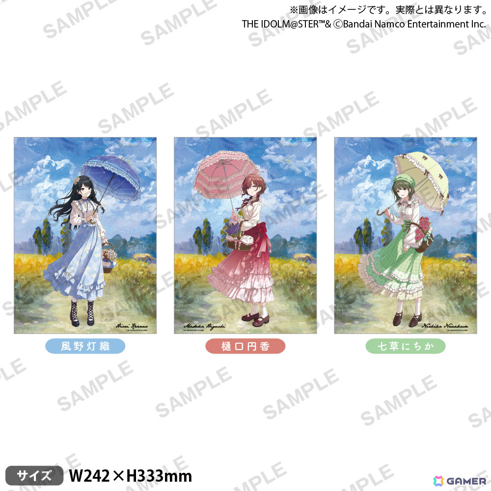 「シャニマス」灯織、円香、にちかの描き下ろしグッズが登場の「283PRODUCTION POP UP SHOP ～笑顔、その永劫の光～」が11月27日より秋葉原で開催！の画像