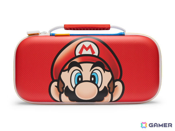 マリオがデザインされたSwitch 2向けプロテクションケースが11月18日に発売！ハテナブロックのチャームや内部に配置された隠れマリオタグにも注目の画像2