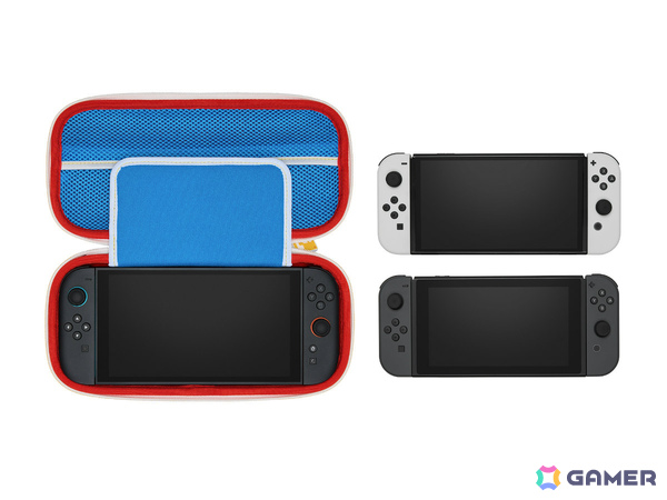 マリオがデザインされたSwitch 2向けプロテクションケースが11月18日に発売！ハテナブロックのチャームや内部に配置された隠れマリオタグにも注目の画像5