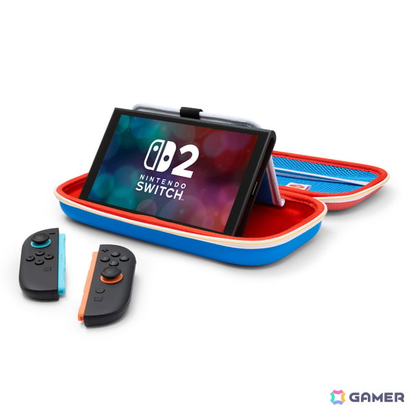 マリオがデザインされたSwitch 2向けプロテクションケースが11月18日に発売！ハテナブロックのチャームや内部に配置された隠れマリオタグにも注目の画像6
